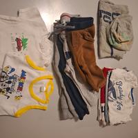 abbigliamento bambino 9/12 12 mesi 76/80 cm