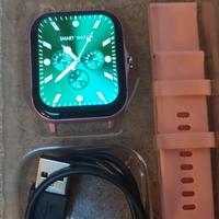 smart Watch rosa con 3 cinturini
rosa chiaro -rosa