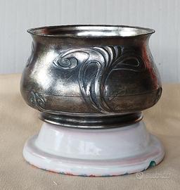 Contenitore Vintage in Peltro 