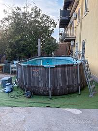 Piscina fuori terra 7,32x3,66x1,22h
