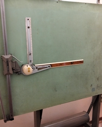Tavolo da disegno tecnico tecnigrafo Bieffe Zucor