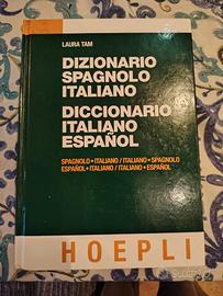 Dizionario  italiano spagnolo Laura Tam Hoepli