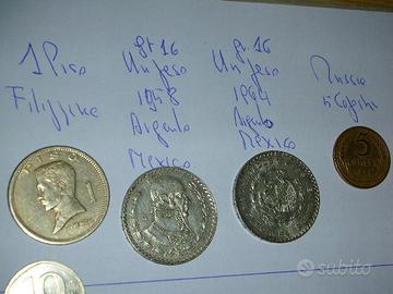 Lotto di monete di varie nazioni