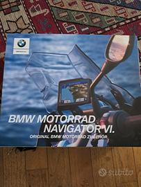 navigatore moto BMW.