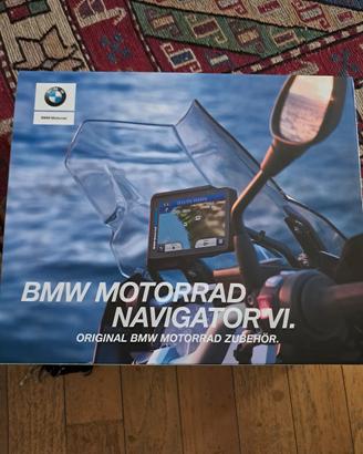 navigatore moto BMW.