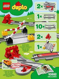 DUPLO LEGO 10882 Scambi e passaggi a livello