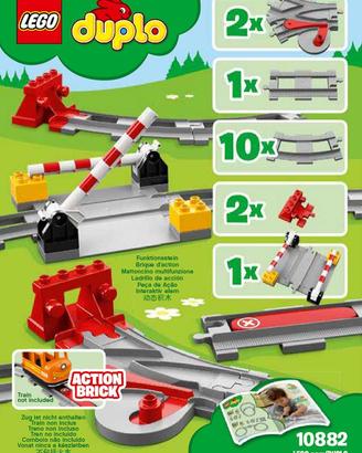 DUPLO LEGO 10882 Scambi e passaggi a livello