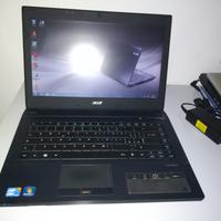 portatile Acer travelmate/i3/4gb/Windows 7 funzio 
