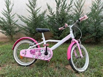Bici 16 con rotelle
