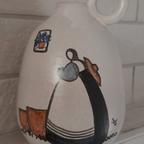 Brocca artigianale dipinta a mano 