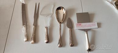 2 Set da Cucina  vintage " placcati ORO & ARGENTO