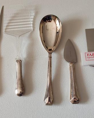 2 Set da Cucina  vintage " placcati ORO & ARGENTO