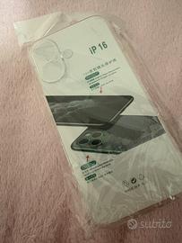 Cover in TPU trasparente iPhone 16