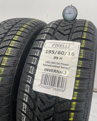 195 60 r16 89h 2 gomme pirelli invernali