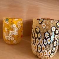 BICCHIERI CON MURRINE