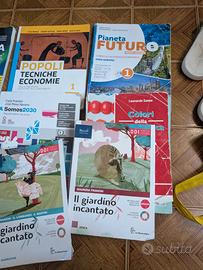 Libri 1 anno ATS scuola Machiavelli Pioltello
