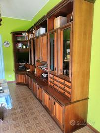 Mobile Soggiorno con carrellino bar anni 70