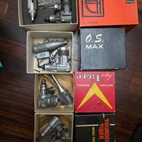 motori webra e tigre per aeromodelli 