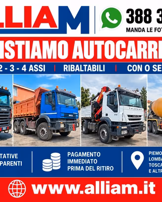 Acquistiamo Autocarri Usati - Camion Cava Cantiere