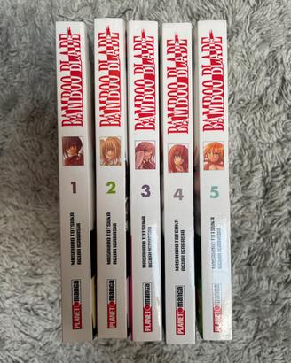 Primi 5 volumi manga BAMBOO BLADE in italiano