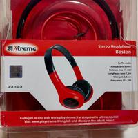 Cuffie Xtreme Boston vintage anni 2000, nuove mai