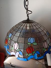 Lampadario stile Tiffany