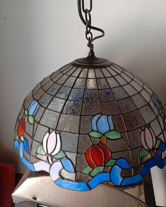 Lampadario stile Tiffany