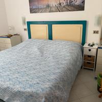 Testiera letto matrimoniale in legno