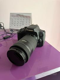 Canon Eos 750D + 2 obbiettivi