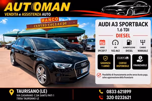 Audi A3 SPB 1.6 TDI 116 CV