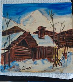 Formella originale di Guido Conti