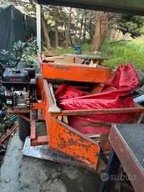 Cernitrice a motore motore nuovo 200 defogliatrici