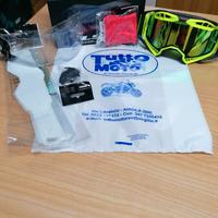 Ls2 aura goggle black yellow with iridium visor