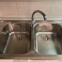 Lavello cucina Franke a due vasche in acciaio