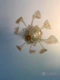 Lampadario in vetro