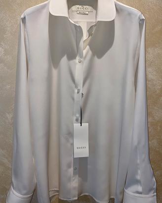 Gucci Camicia In Seta Tg 44 - 100% pura seta nuova