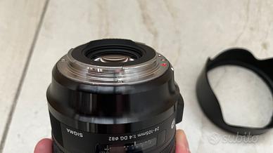 Obiettivo Sigma 24-105mm F4 DG OS HSM attacco Cano