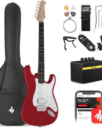 Chitarra elettrica Donner Kit completo