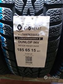 2 gomme 185 65 15 dunlop inv a5361