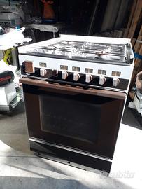 Cucina gas acciaio forno gas
