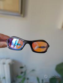 Occhiali Oakley Splice Vintage Y2K Orange Iridium