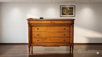 Comò Classico in Legno Pregiato 