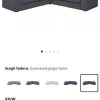 Divano KIVIK - Grigio Fumo