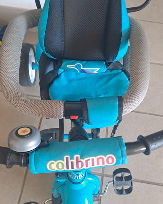 colibrino triciclo azzurro