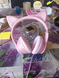 cuffie per bimbe con filo