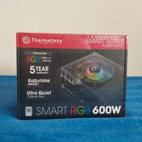 Alimentatore Thermaltake Smart RGB da 600W Nuovo