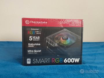 Alimentatore Thermaltake Smart RGB da 600W Nuovo