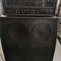 Testata e cassa amplificatore chitarra