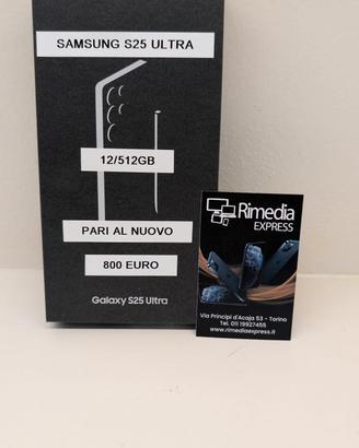 Samsung S25 ultra 512gb pari nuovo promo 