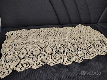 Tovaglietta di cotone all'uncinetto artigianale